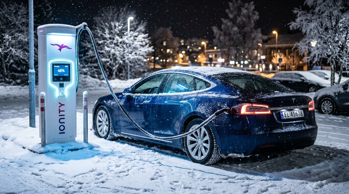 How Cold Weather Affects EV Charging Speed & How to Fix It